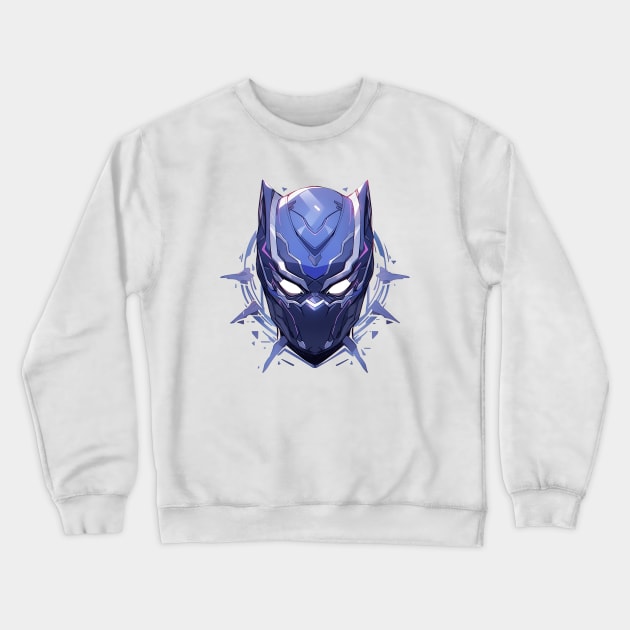 Black panther Crewneck Sweatshirt by sidomatic